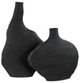 Uttermost® Duostacked 2-Piece Matte Black Vase Set-0