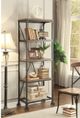 Mazin Furniture Millwood 26” Bookshelf-2