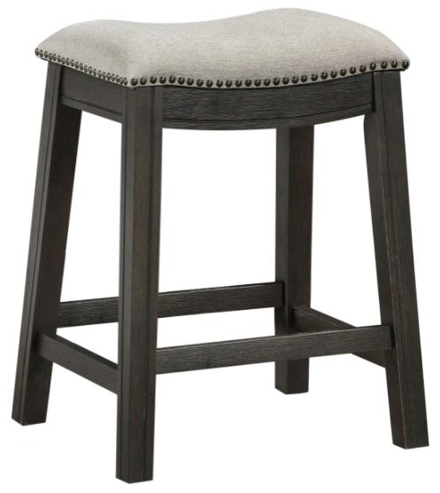 Coaster® Elliston 2-Piece Dark Gray Counter Bar Stool Set-0