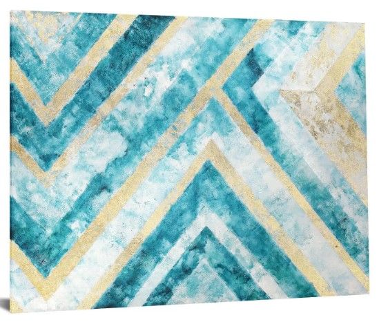 Classy Art Style 3 Tempered Glass plus Foil Wall Art-1