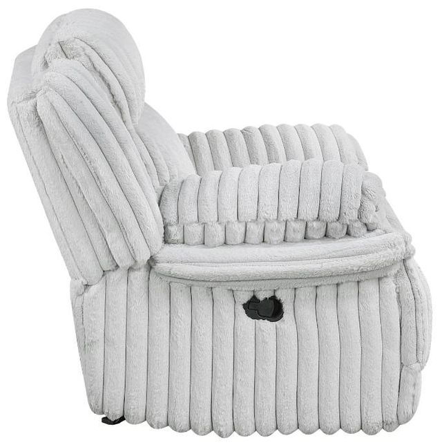 Homelegance® Goodland Gray Manual Glider Recliner-3