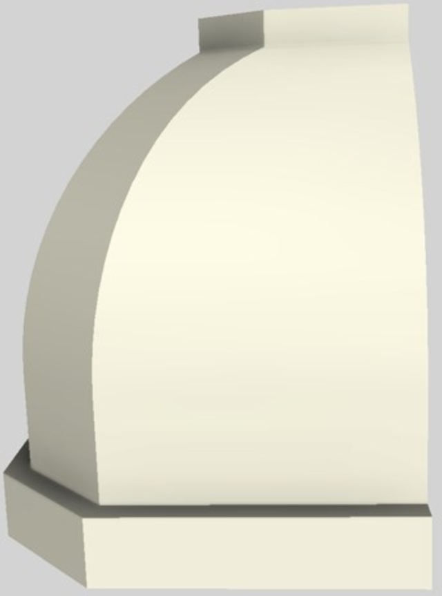 Vent-A-Hood® Designer Series 36" Biscuit Wall Mounted Range Hood-1