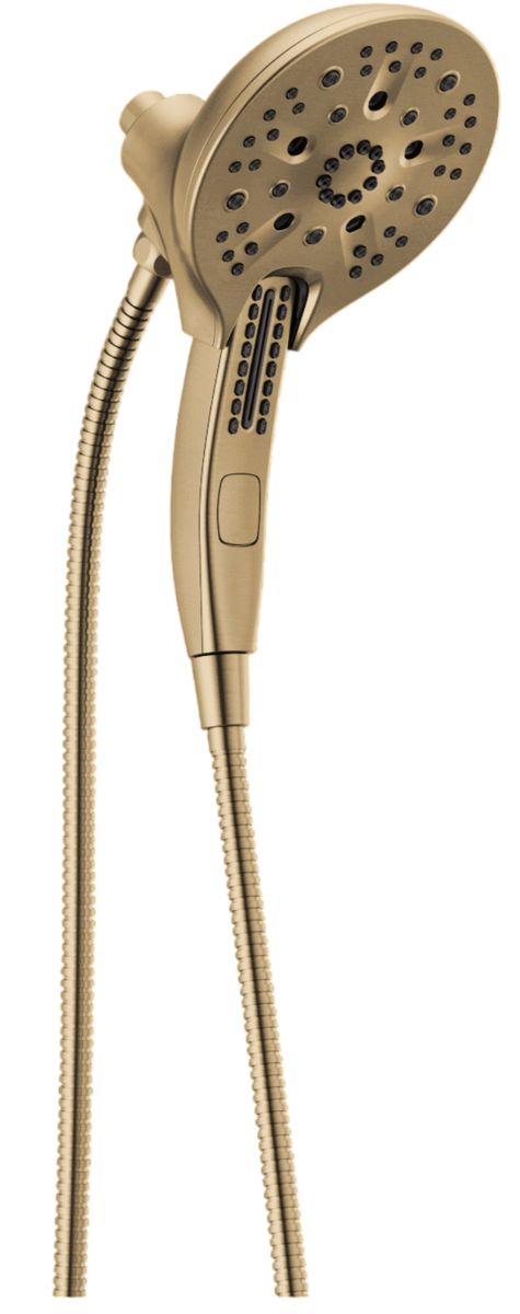 Delta Universal Showering In2ition® H2Okinetic® Lumicoat® Champagne Bronze 5-Setting 2-in-1 Shower-0