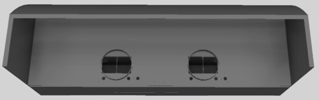Vent-A-Hood® 66" Gunsmoke Wall Mounted Range Hood-2