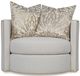 Rene Cazares™ Furniture Coco Chair and Swivel Chair with Decorative Nails-1