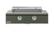 Caliber™ Rockwell Social 42" Olive Built-In Natural Gas Outdoor Griddle with Polished Chrome Hardware-0