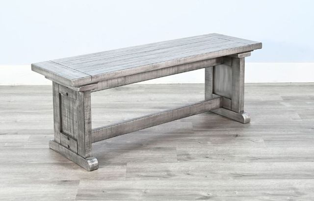 Sunny Designs™ Alpine Gray Side Bench-1