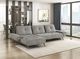 Homelegance® Dominic 2-Piece Dove Gray Left-Arm Facing Sectional and Chaise-1