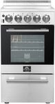 FORNO® Lazio 20" Stainless Steel Pro Style Electric Range-0