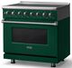 Viking® 5 Series 36" Ivy Pro Style Induction Range with Polished Chrome Trim-2