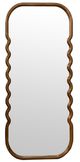 A & B Home Brown Floor Mirror-0