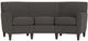 Flexsteel® Customizable Digby Leather Conversation Sofa-4