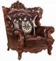 ACME Furniture Latisha Antique Oak/Tan Loveseat-0