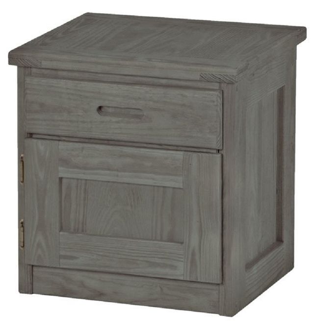 Crate Designs™ Furniture Graphite 24" Nightstand-0