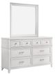 Bernards Nova II 3-Piece White Queen X Storage Full Bedroom Set-2