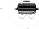 Weber® Go-Anywhere® 20" Black Charcoal Portable Grill-1