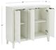 Powell® Shiloh Antique White Accent Cabinet-2