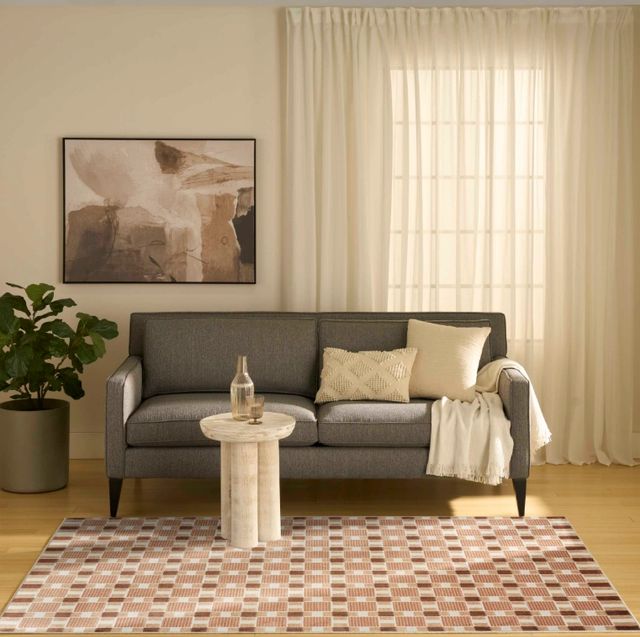 Nourison Home™ Nordic NRC14 Rust 5'x7' Style 2 Area Rug-1