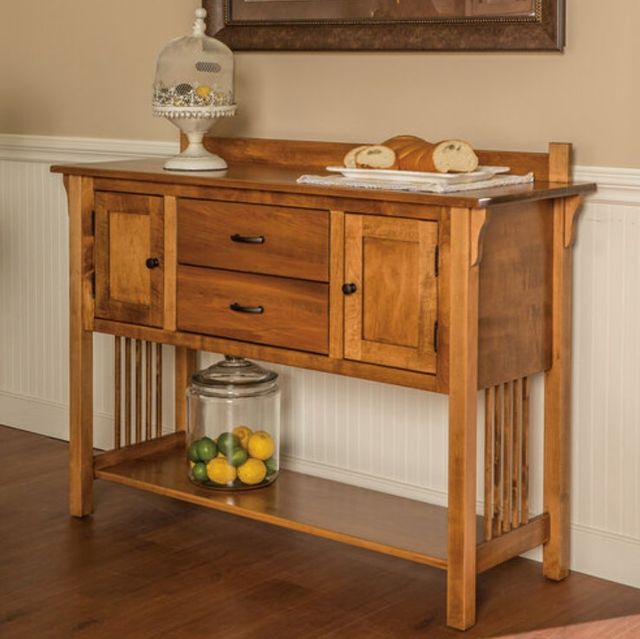 Country Classic Collection Customizable Mission Sideboard-1