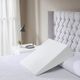 Olliix by Sleep Philosophy White Memory Foam Wedge Pillow-3