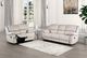 Furniture of America® Glarus Off-White Manual Reclining Sofa-1