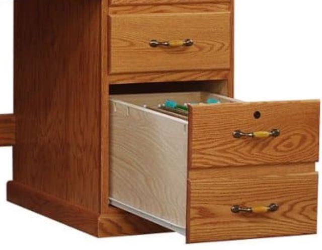 Wolfcraft Furniture Classic Brown 54'' Office Desk-2