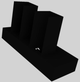 Vent-A-Hood® 60" Black Contemporary Wall Mounted Range Hood-5
