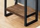 Monarch Specialties Inc. Brown Reclaimed Wood Look Accent Table with Black Frame-1