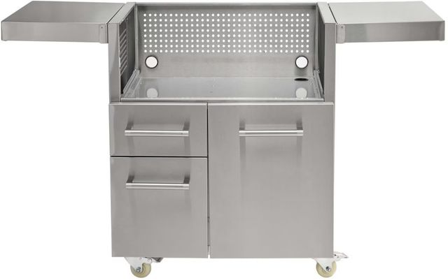 Coyote® 30" Stainless Steel Flat Top Grill Cart-0