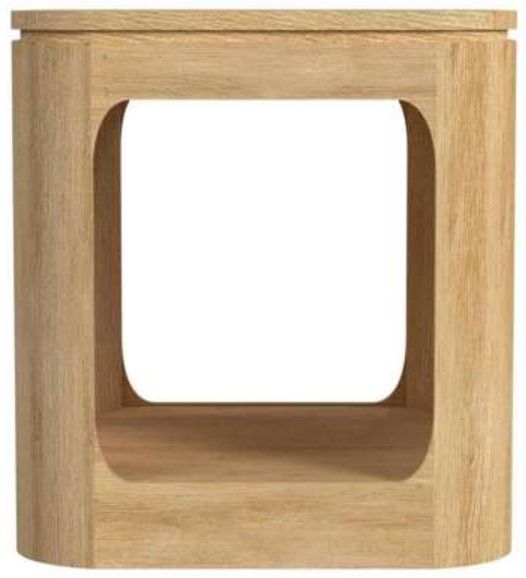 Elements International Rosalie Natural End Table-2