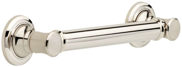 Brizo Brilliance® Polished Nickel 12" Classic Grab Bar-0