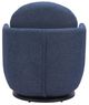 Zuo® Modern Bant Blue Swivel Accent Chair-3