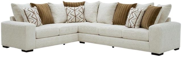 Albany Industries 2-Piece Haven Oatmeal Sectional-0