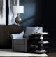 Crestview Collection Hopper Black End Table-1