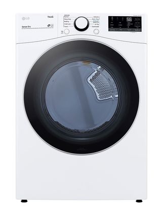 LG 7.4 Cu. Ft. White Front Load Electric Dryer
