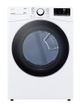 LG 7.4 Cu. Ft. White Front Load Electric Dryer-0
