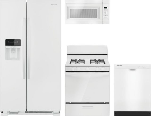 Amana® 4 Piece White Kitchen Package 