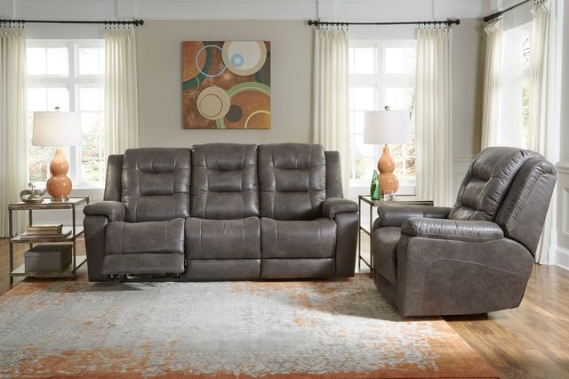 Palliser® Furniture Customizable Leighton Power Reclining Sofa with Power Headrest-3