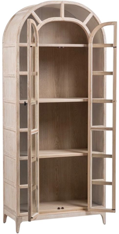 Classic Home Maison Coastal Drift Display Cabinet-2
