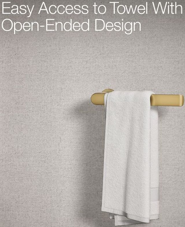 KOHLER® Avid® Polished Chrome Towel Arm-2