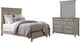 Liberty Furniture Ivy Hollow 3-Piece Dusty Taupe/Weathered Linen Queen Panel Bedroom Set-0