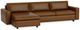 EQ3 Customizable Reva 2-Piece Leather Left-Arm Facing Sleeper Sofa Sectional and Storage Chaise with Standard Arm-3