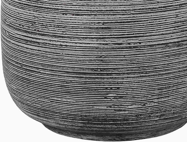 Monarch Specialties Inc. 19"H Grey Ceramic Table Lamp-2