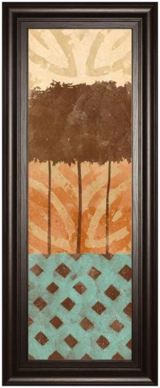 Classy Living Alonzo Saunders Tribal Trio Il 18" Wall Art-0