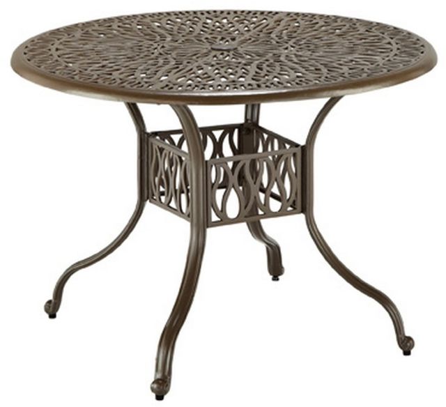 homestyles® Capri Taupe 42" Outdoor Dining Table-0