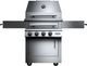 Kalamazoo™ Hybrid Fire K500HT 2-Burner Marine-Grade Stainless Steel Freestanding Bulk Liquid Propane Grill-0