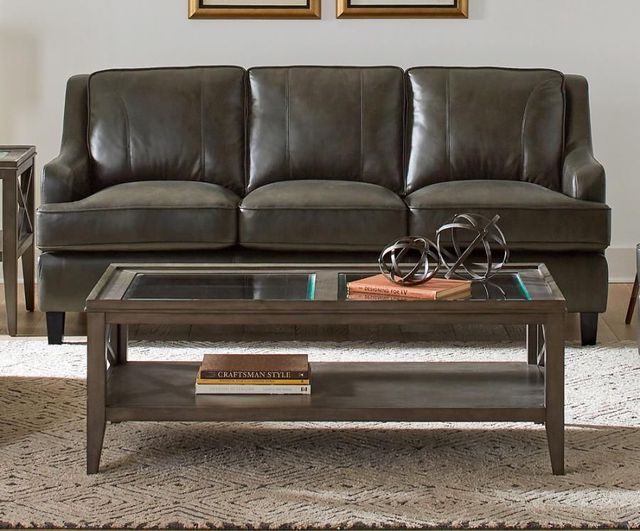 Coaster® Clayton 2-Piece Grey Living Room Set-3