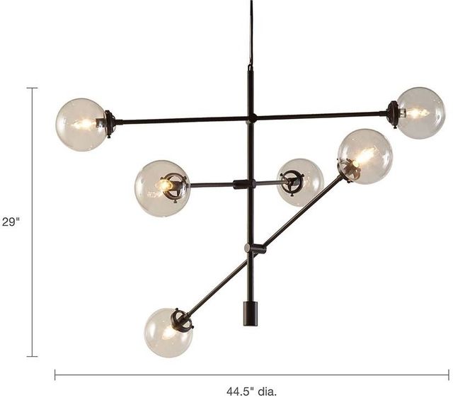Olliix by INK+IVY Antique Bronze Cyrus Chandelier-4