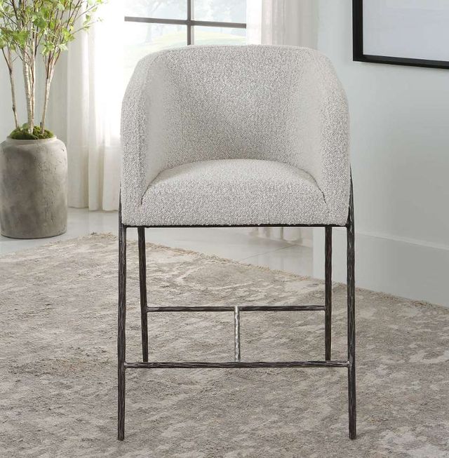 Uttermost® Jacobsen Gray Counter Stool-1