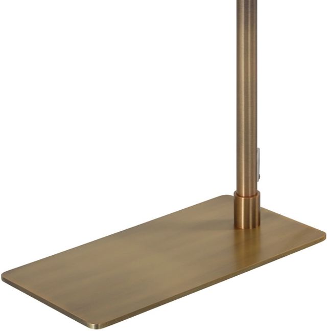Renwil® Kane Dark Antique Brushed Brass Floor Lamp-4